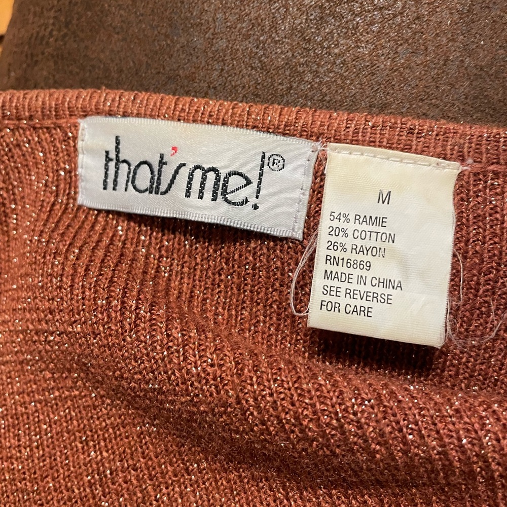 Rust sweater - Picture 4 of 4